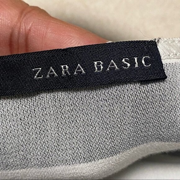 Zara Basic Stripped Dress Size Small - Picture 4 of 11